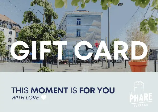 Le Phare du Kanaal - Gift Card d'une valeur de 50€